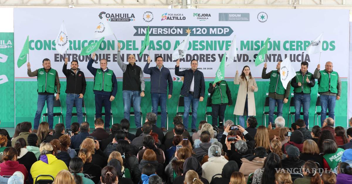 paso a desnivel Misión Cerritos Saltillo